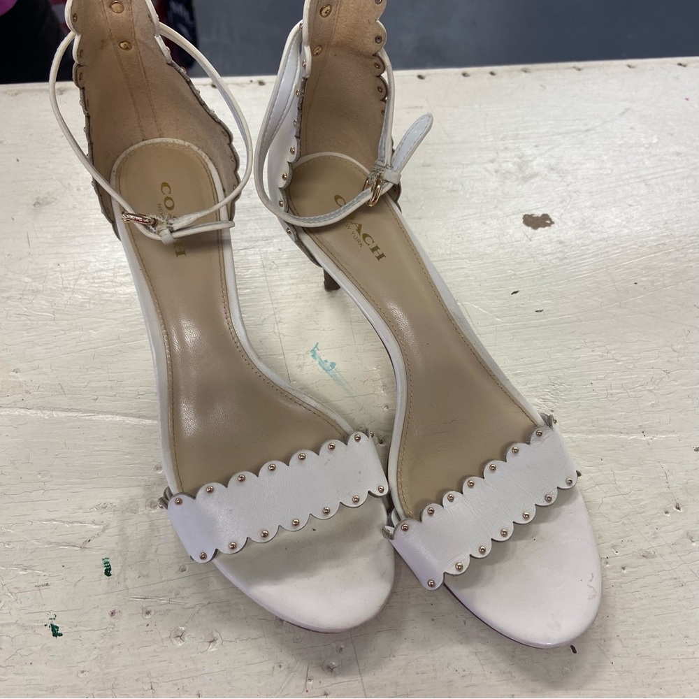 Coach open toe sandals